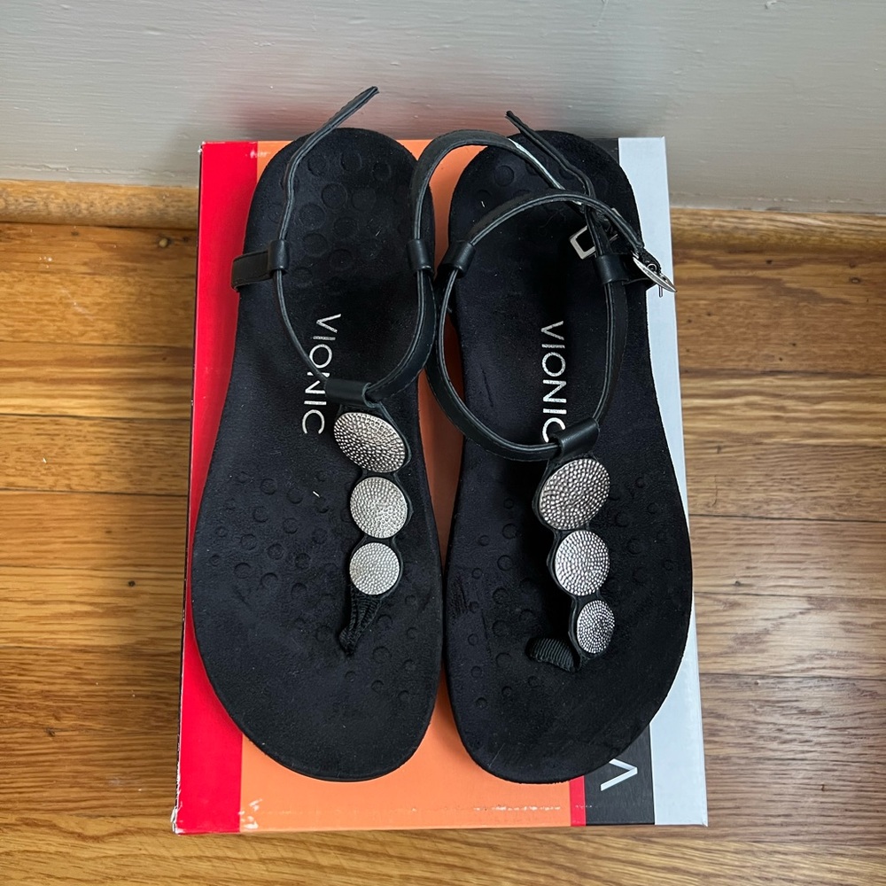 Vionic Black Sandals - image 3